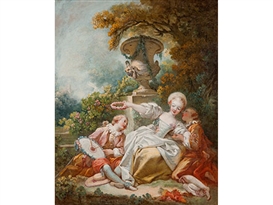 LA COQUETTE FIXÉE by Jean-Honoré Fragonard